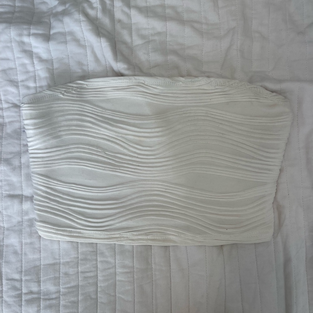White tube top